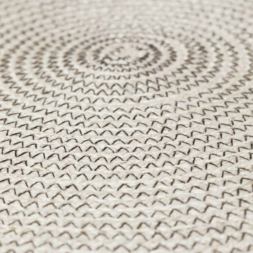 Round Jute Floor Mat - Imagen 3