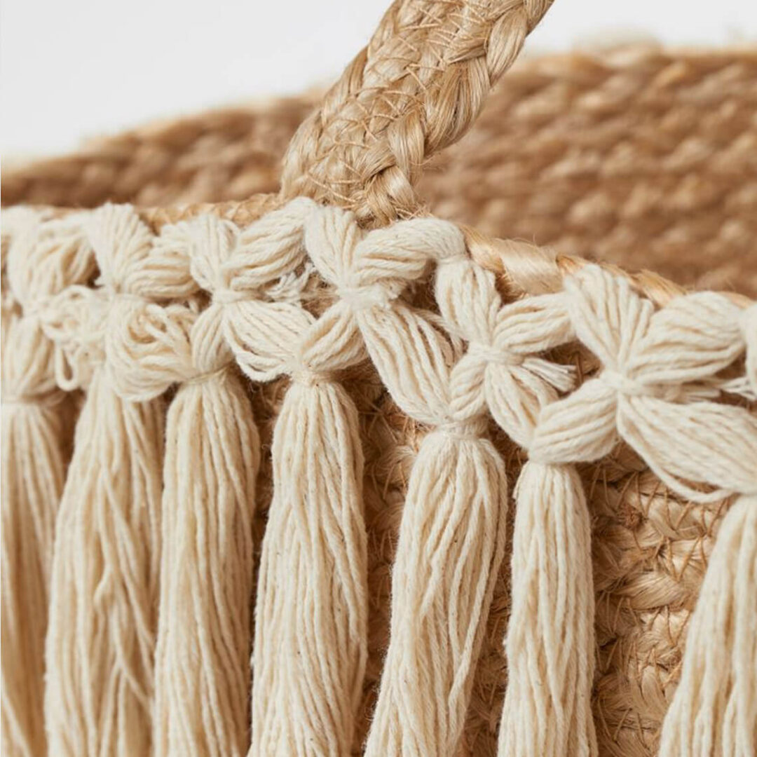 Tasseled Beach Bag - Imagen 2