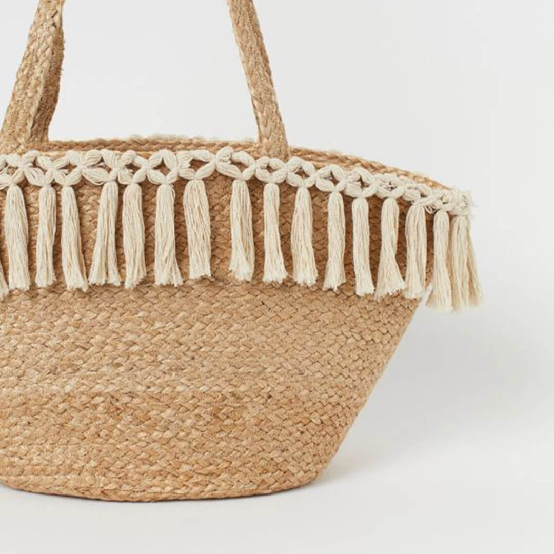 Tasseled Beach Bag - Imagen 3